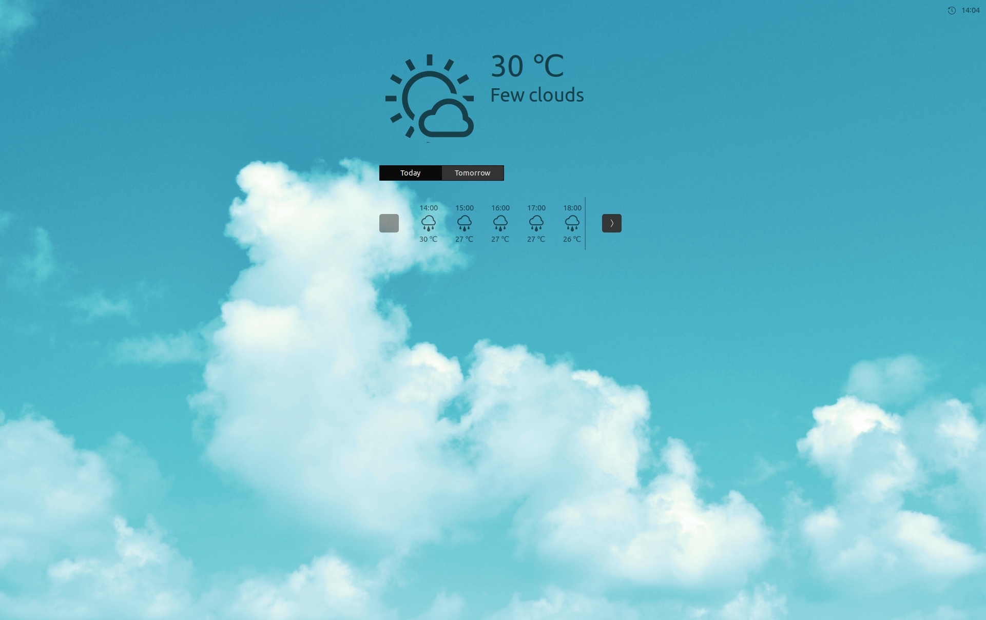 weather ubuntu