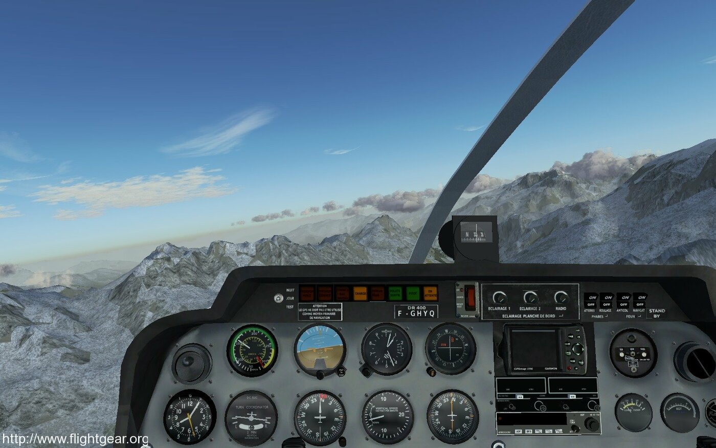 flightgear 3.4 world scenery