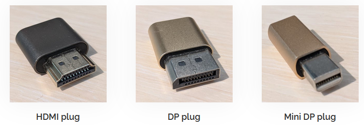 deskreen display dummy plug
